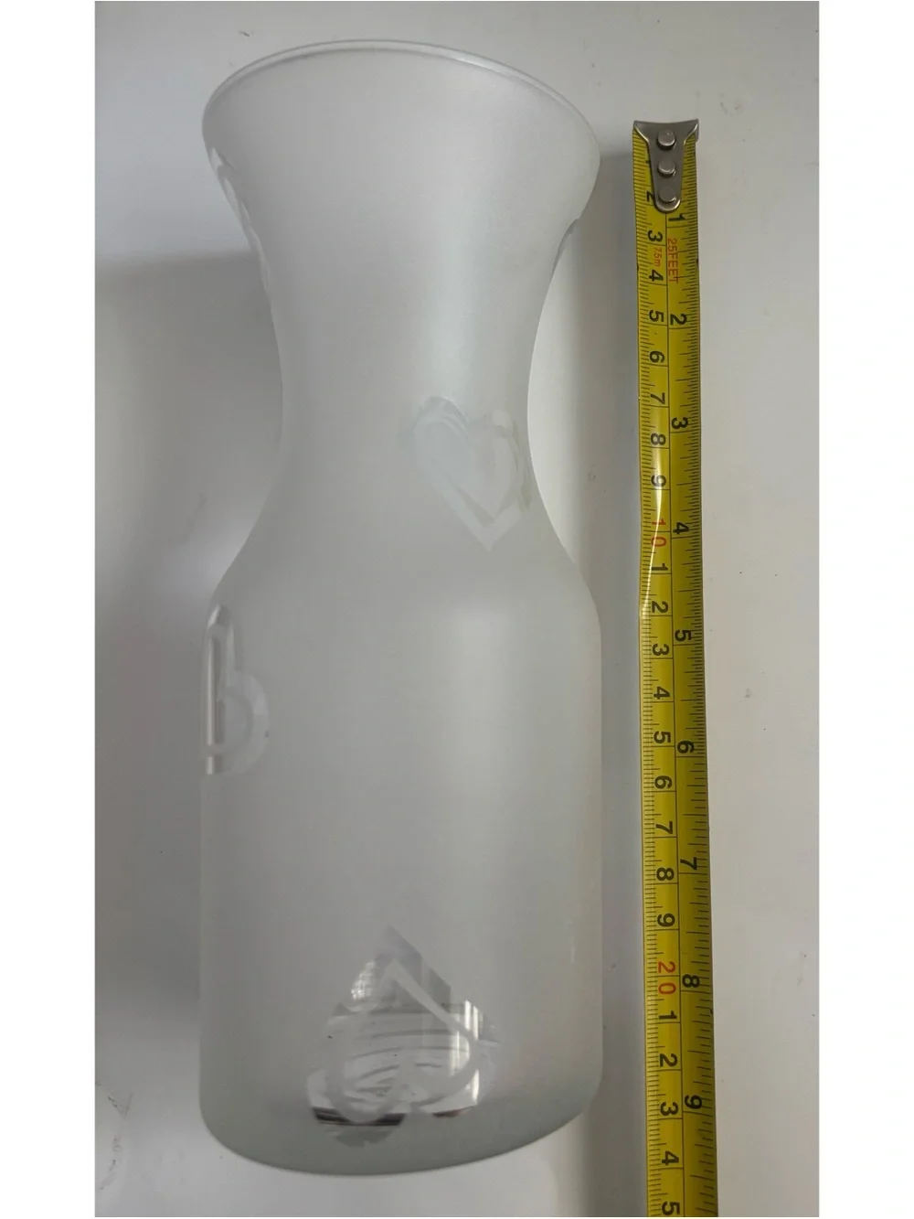 1980s Robert McCandless Mini  Frosted Glass Vase ~ Excellent